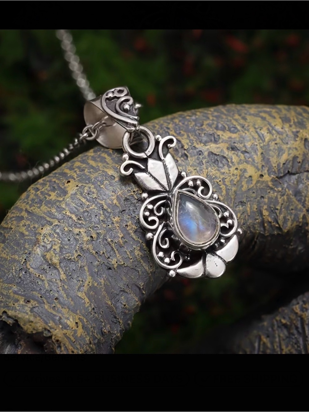 ⭐️ Teardrop Tiny Pendant Necklace - Elegant Women Jewelry